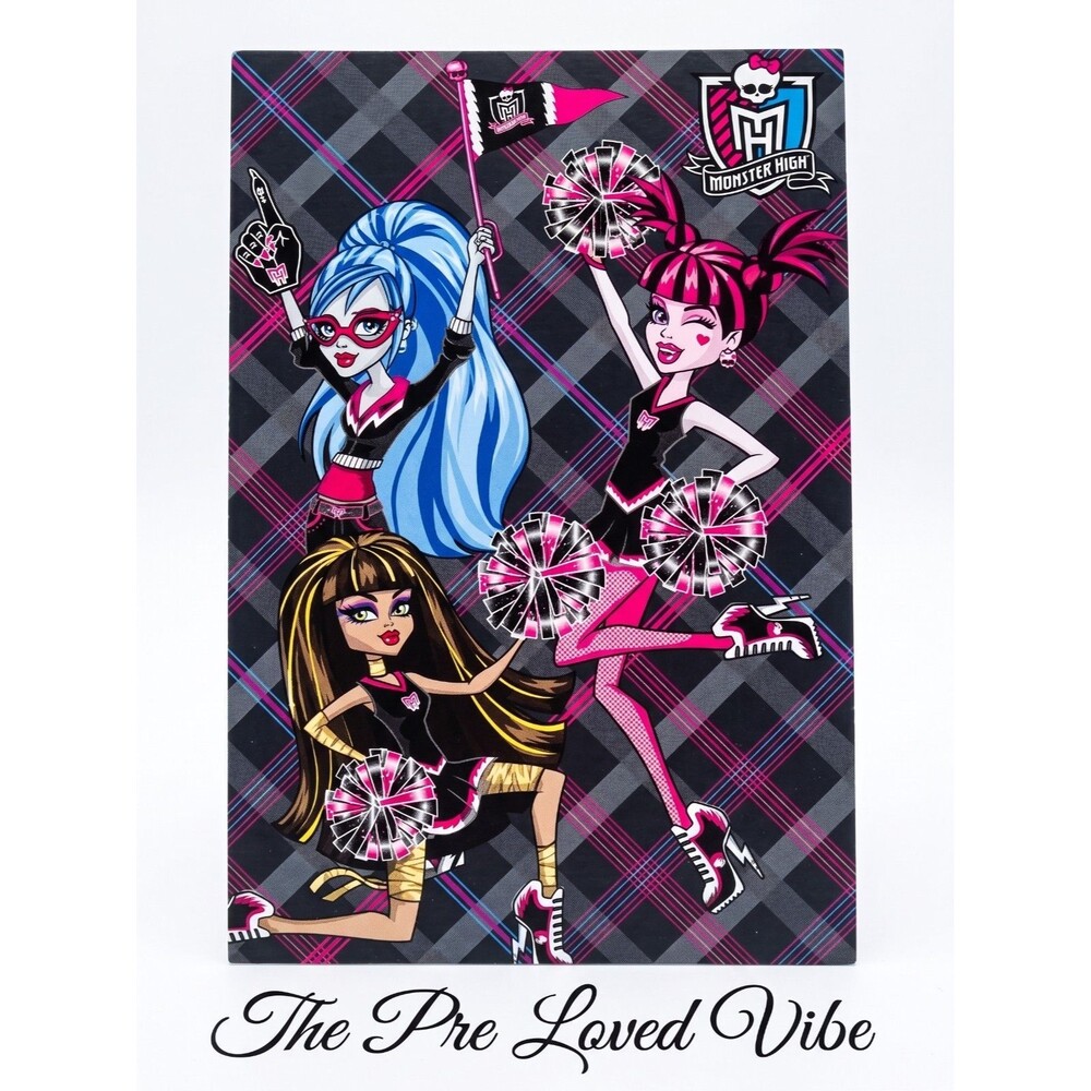 Panini Monster High Doll 4" x 6" Photo Trading Card No.078  Cheerleading